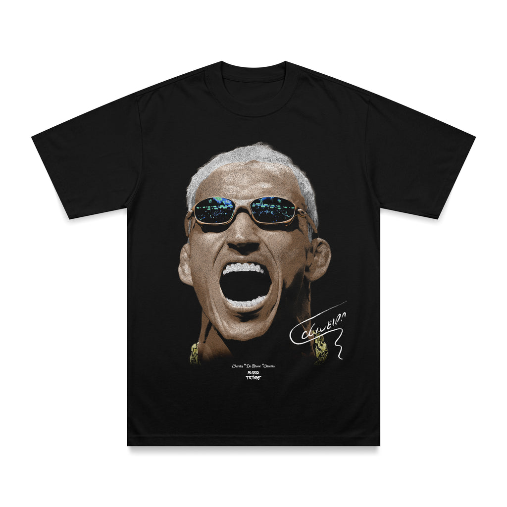 Charles Oliveira Retrato vintage Regular tee